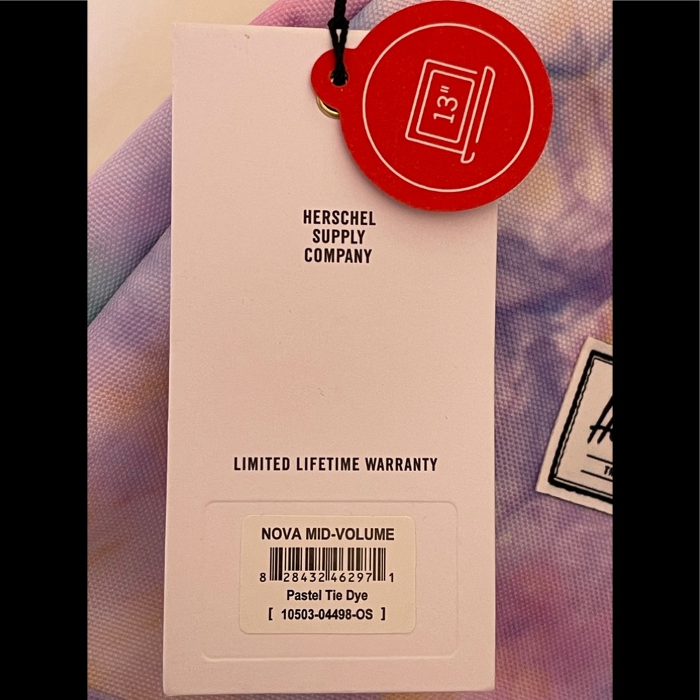 Nwt Herschel Nova Mid Backpack - image 5